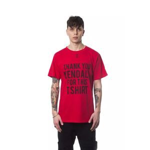 Nicolo Tonetto Red Cotton Men's Men's T-Shirt